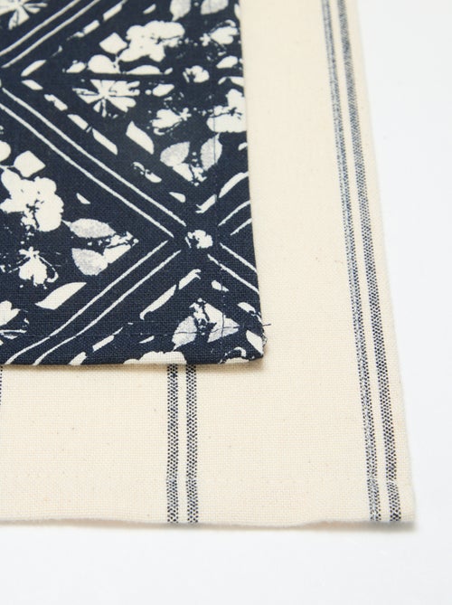 Pack de 2 paños de cocina - Kiabi Home - Kiabi