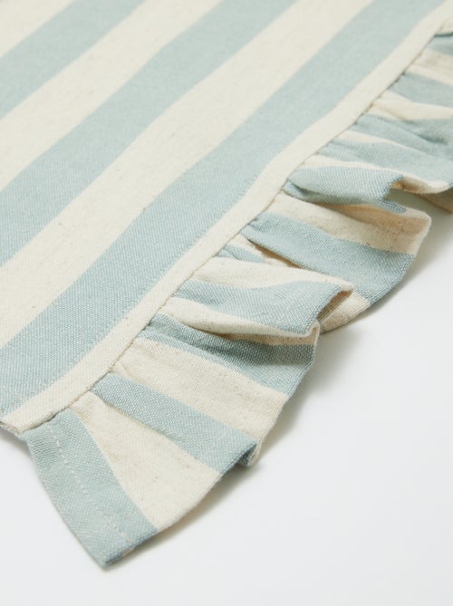 Pack de 2 paños de cocina con volantes (50x70 cm) - Kiabi Pack de 2 paños de cocina con volantes (50x70 cm) - Kiabi