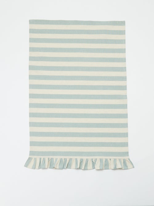 Pack de 2 paños de cocina con volantes (50x70 cm) - Kiabi Pack de 2 paños de cocina con volantes (50x70 cm) - Kiabi