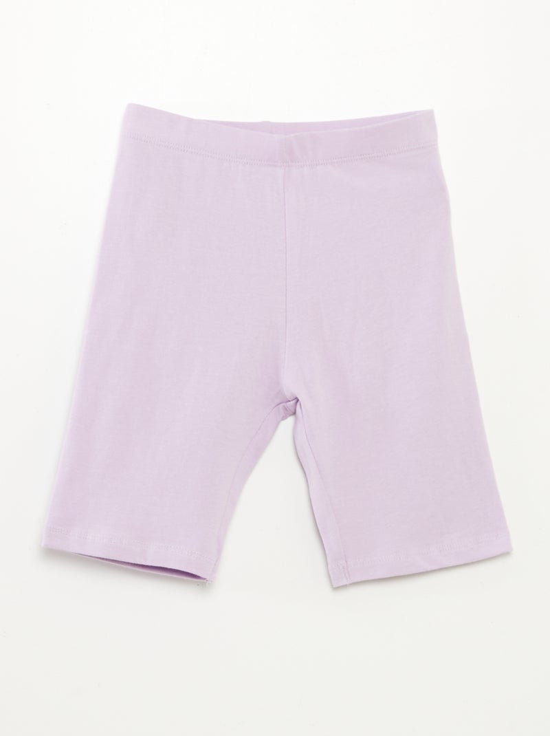 Pack de 2 Pantalón cortos ciclistas BLANCO - Kiabi