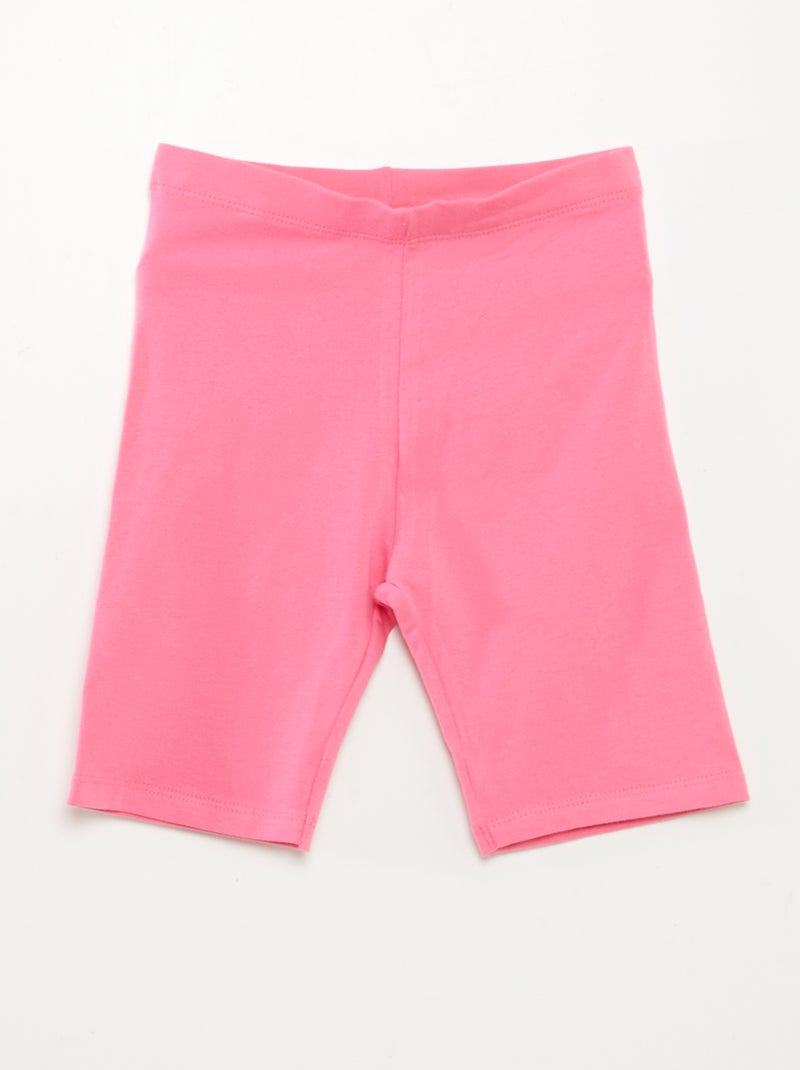 Pack de 2 Pantalón cortos ciclistas BLANCO - Kiabi