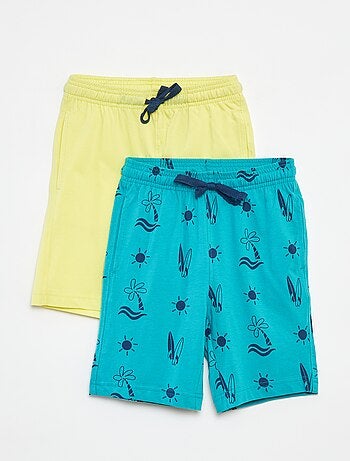 Pack de 2 Pantalón cortos coloridos