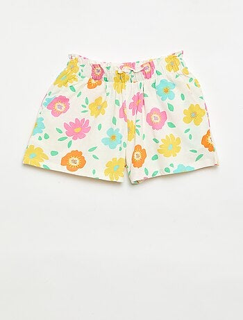 Pack de 2 Pantalón cortos con cintura elástica