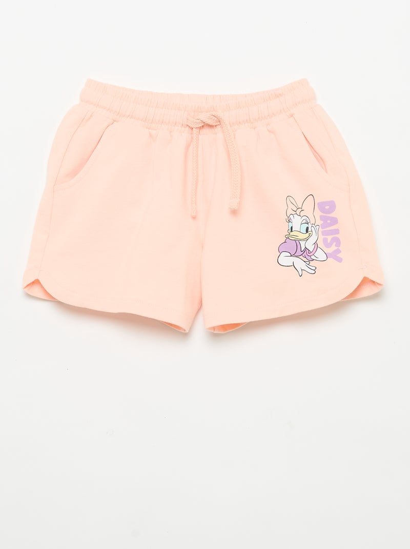 Pack de 2 Pantalón cortos 'Disney' de felpa no perchada Purpura - Kiabi