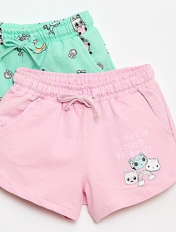 Pack de 2 Pantalón cortos \'Gabby y la casa mágica\'