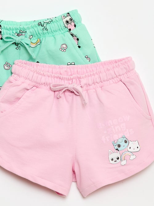 Pack de 2 Pantalón cortos \'Gabby y la casa mágica\' - Kiabi