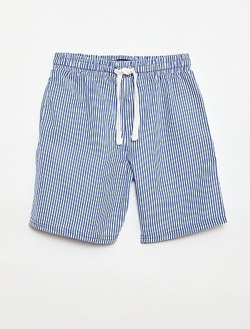 Pack de 2 pantalones cortos a rayas