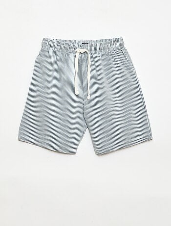 Pack de 2 pantalones cortos a rayas