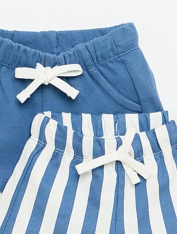 Pack de 2 pantalones cortos