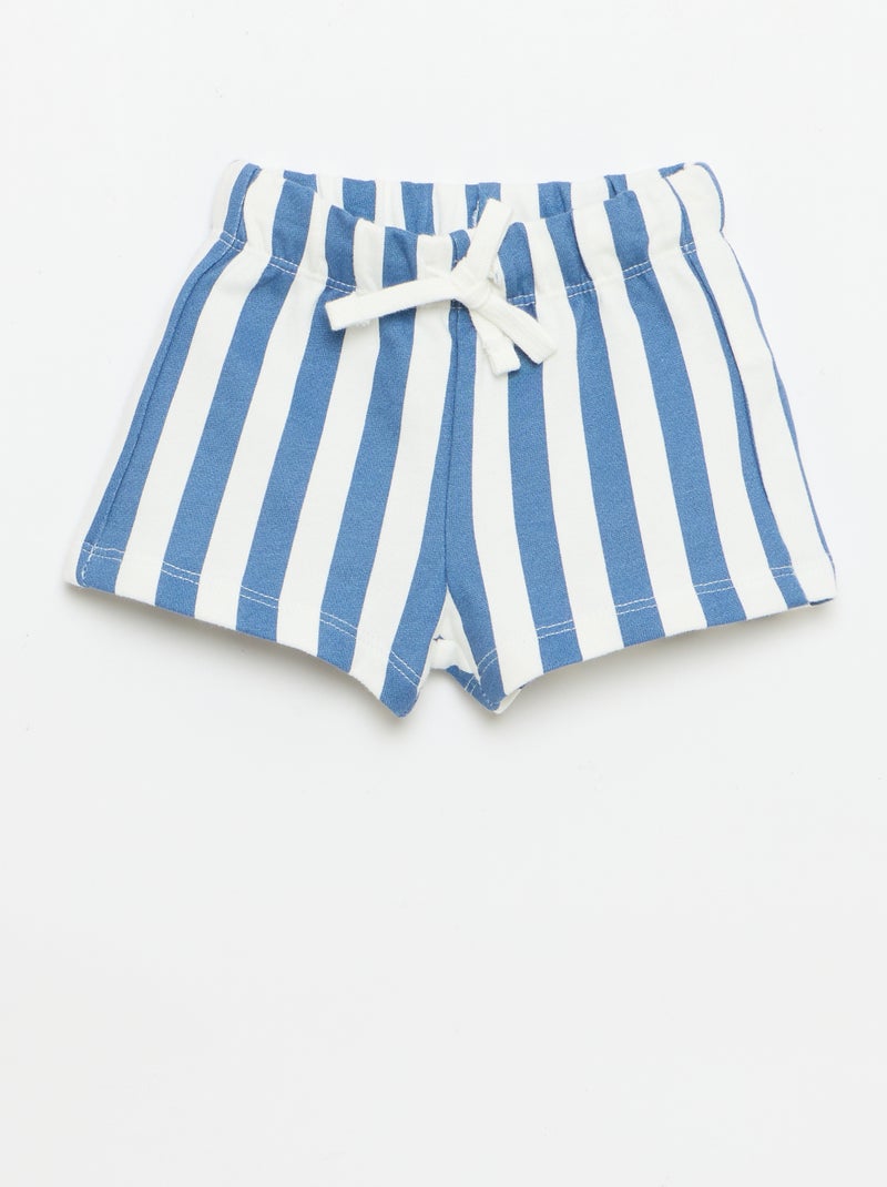 Pack de 2 pantalones cortos Azul oscuro - Kiabi