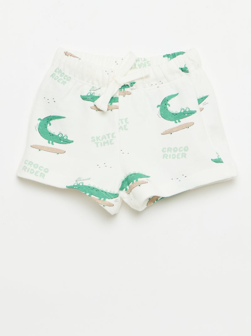 Pack de 2 pantalones cortos Camel - Kiabi