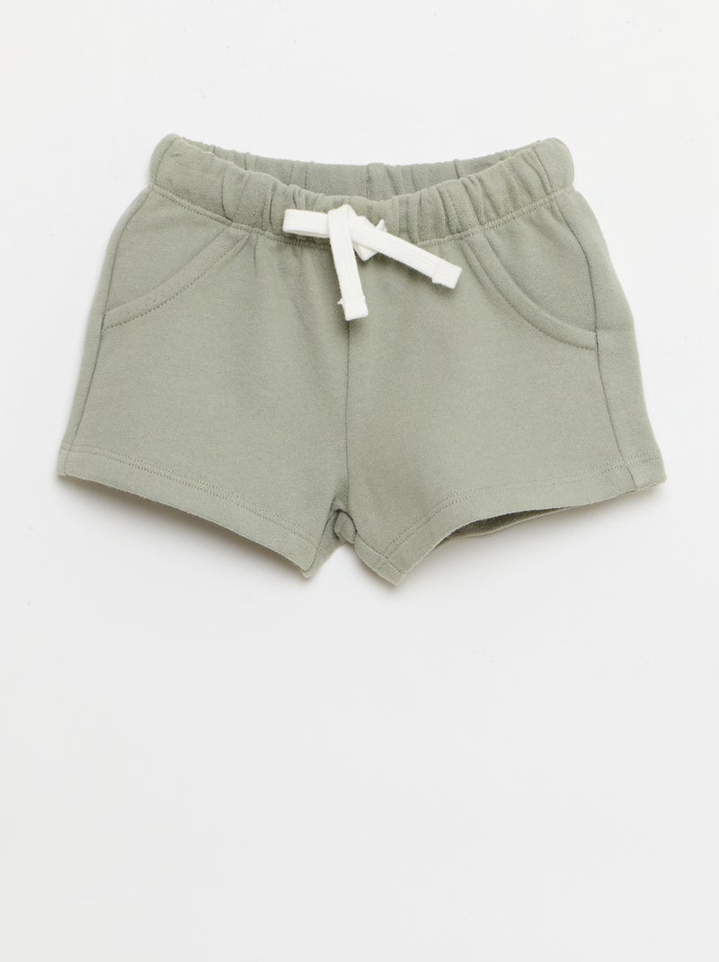 Pack de 2 pantalones cortos Caqui - Kiabi