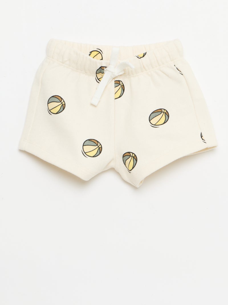 Pack de 2 pantalones cortos Caqui - Kiabi