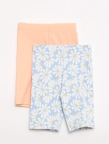 Pack de 2 pantalones cortos ciclistas