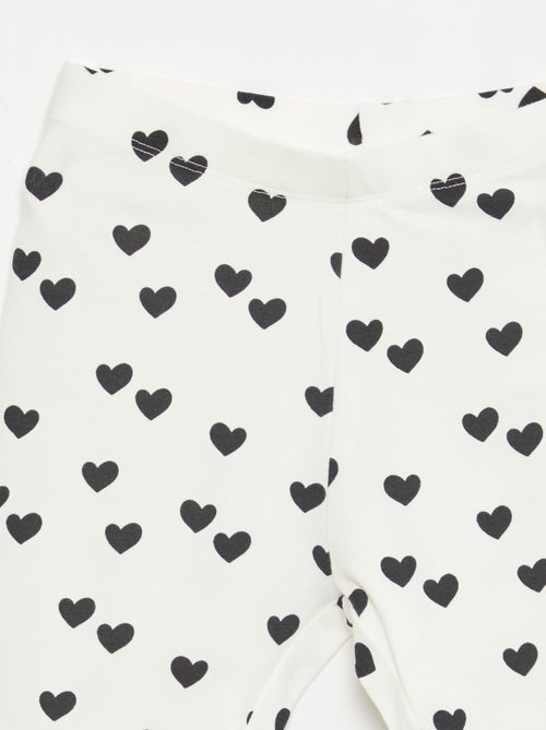 Pack de 2 pantalones cortos ciclistas - Kiabi