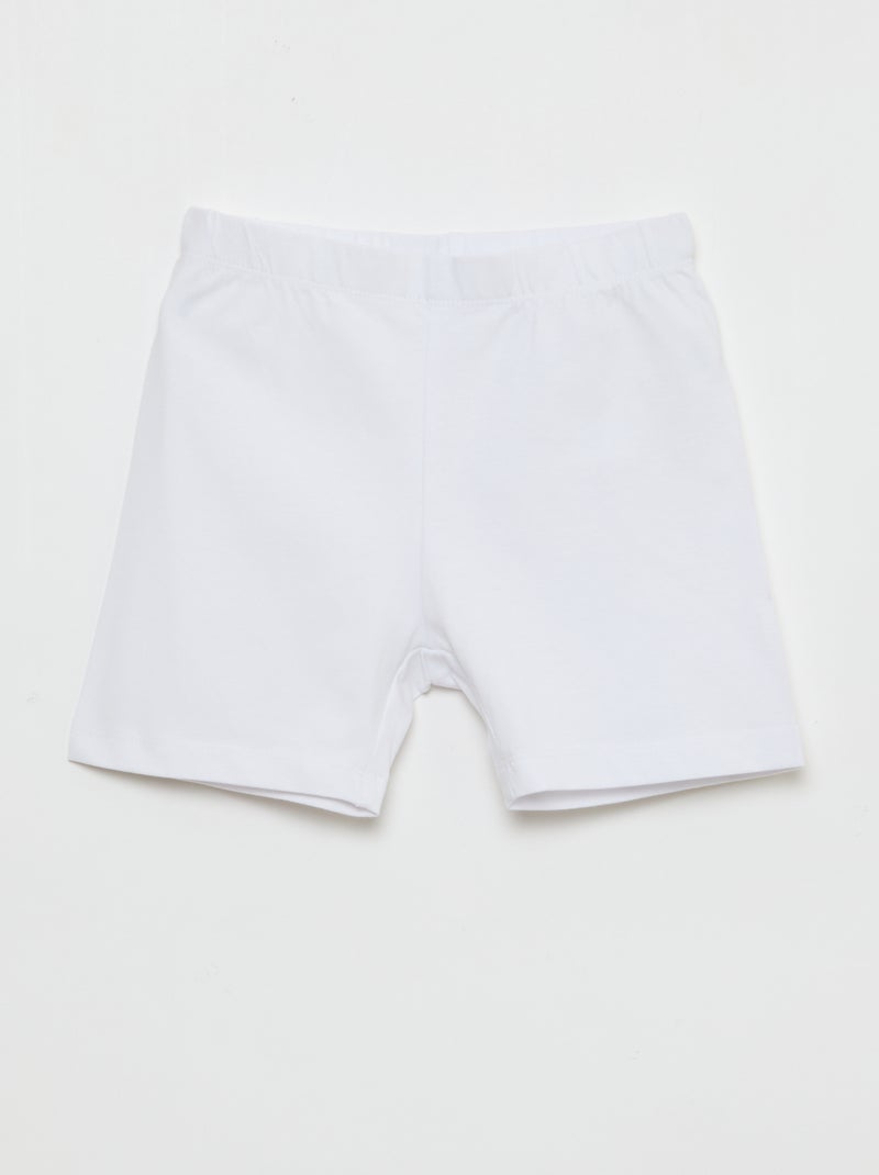 Pack de 2 pantalones cortos ciclistas Negro - Kiabi
