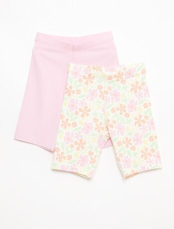 Pack de 2 pantalones cortos ciclistas