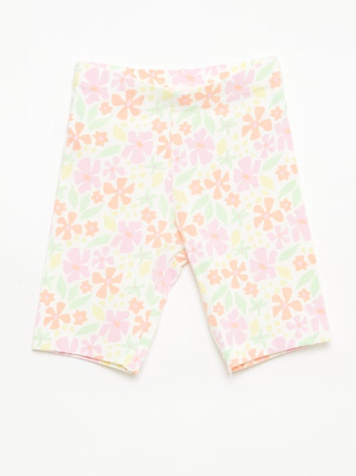 Pack de 2 pantalones cortos ciclistas - Kiabi