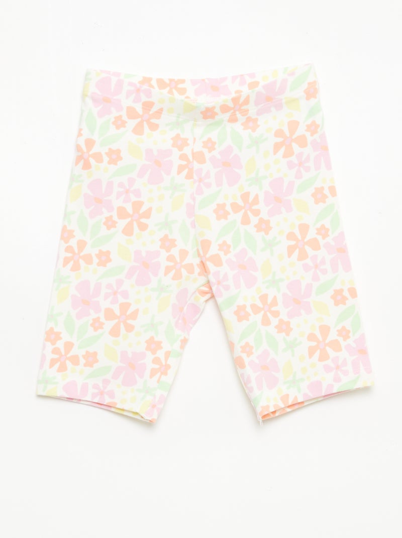 Pack de 2 pantalones cortos ciclistas Rosa - Kiabi