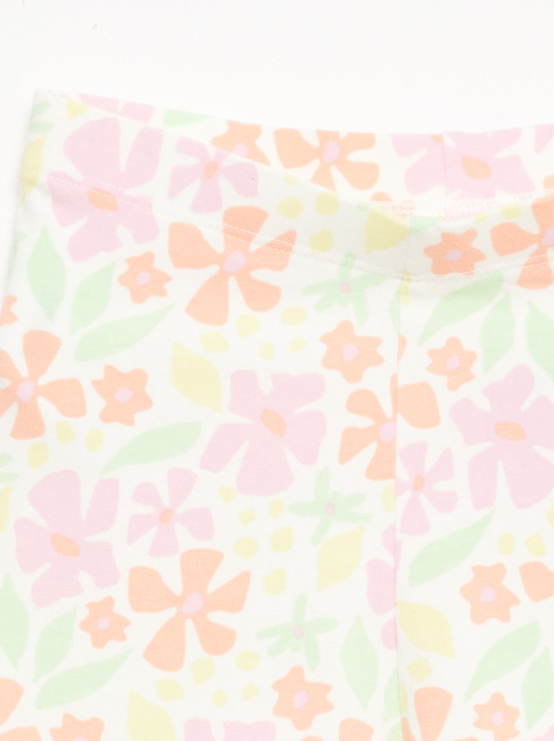 Pack de 2 pantalones cortos ciclistas Rosa - Kiabi