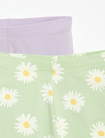 Pack de 2 pantalones cortos ciclistas