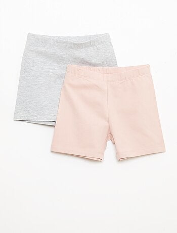 Pack de 2 pantalones cortos ciclistas