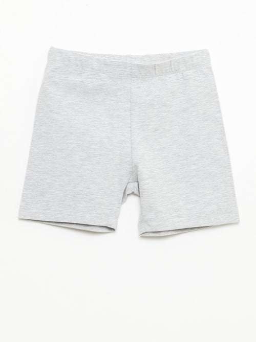 Pack de 2 pantalones cortos ciclistas - Kiabi