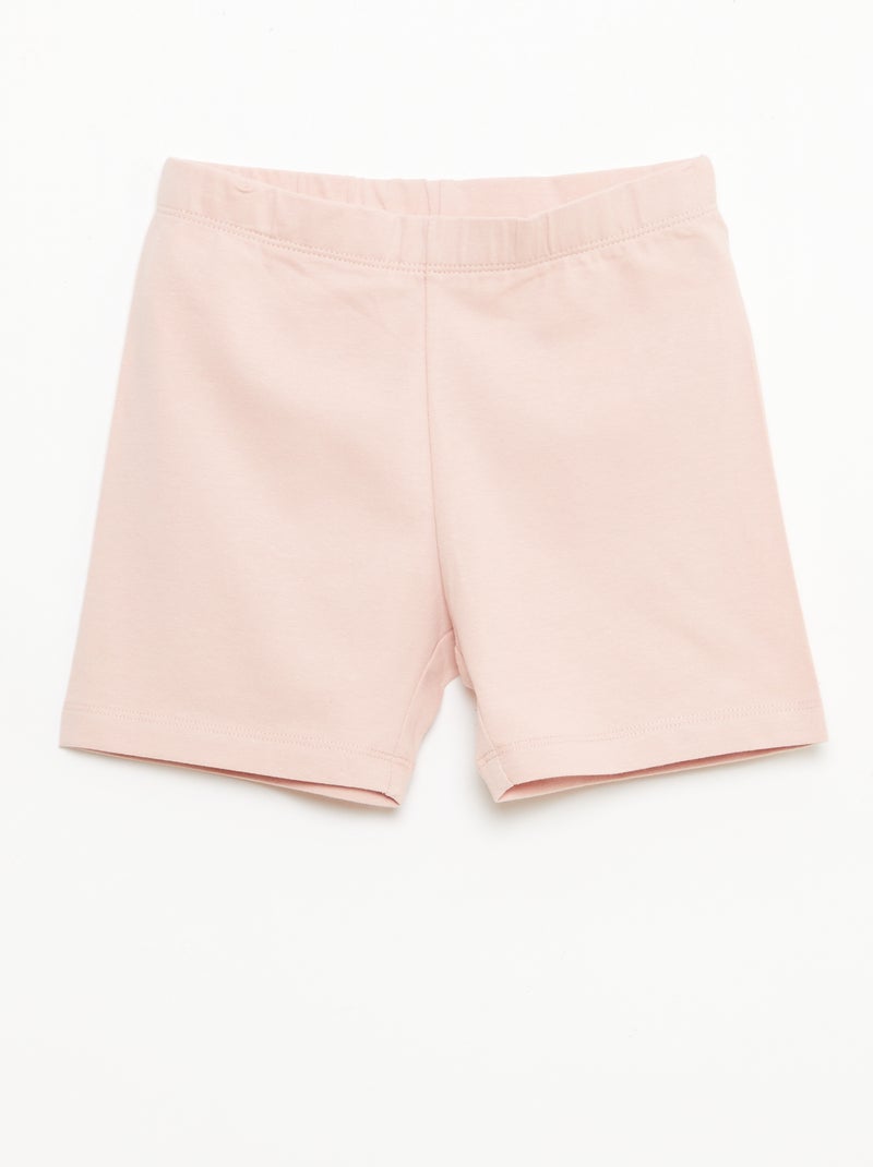 Pack de 2 pantalones cortos ciclistas Rosa - Kiabi