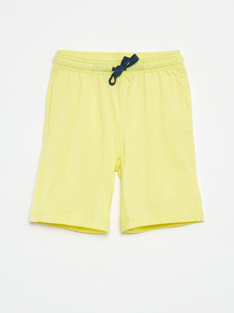 Pack de 2 pantalones cortos coloridos AZUL - Kiabi