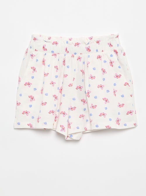 Pack de 2 pantalones cortos con cintura elástica - Kiabi