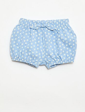 Pack de 2 pantalones cortos con lazos de fantasía