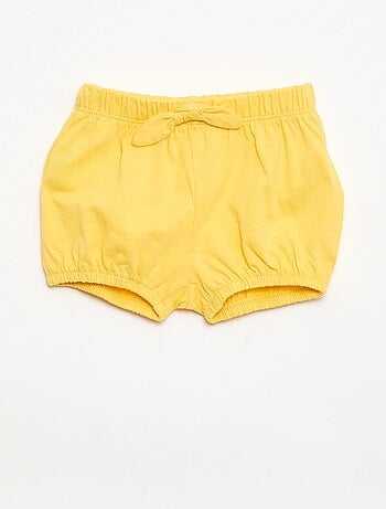 Pack de 2 pantalones cortos con lazos de fantasía