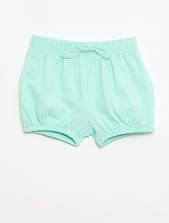 Pack de 2 pantalones cortos con lazos de fantasía