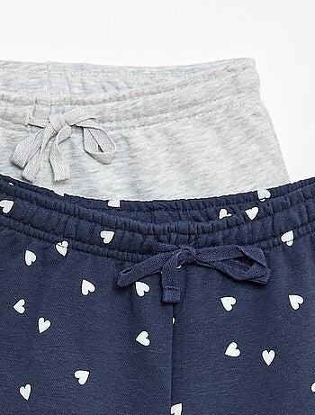 Pack de 2 pantalones cortos de algodón