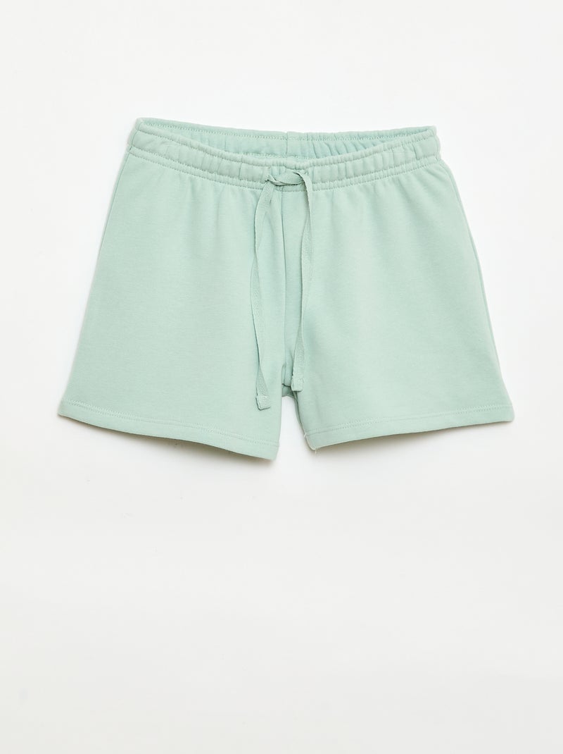 Pack de 2 pantalones cortos de algodón Beige - Kiabi