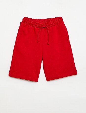 Pack de 2 pantalones cortos de algodón liso