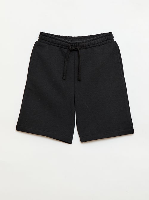 Pack de 2 pantalones cortos de algodón liso - Kiabi