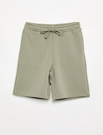 Pack de 2 pantalones cortos de algodón liso