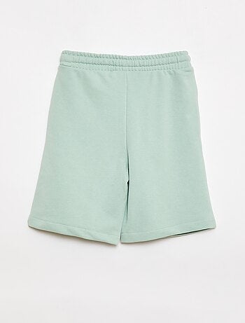 Pack de 2 pantalones cortos de algodón liso