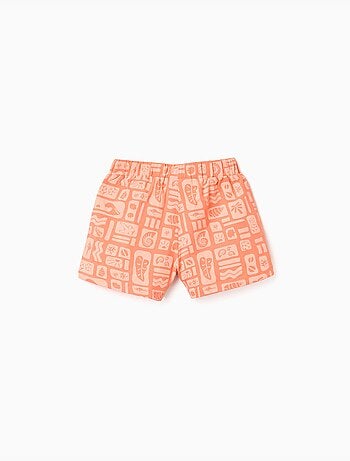 Pack de 2 pantalones cortos de algodón lisos y estampados