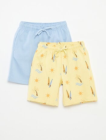 Pack de 2 pantalones cortos de chándal