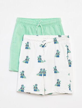 Pack de 2 pantalones cortos de chándal