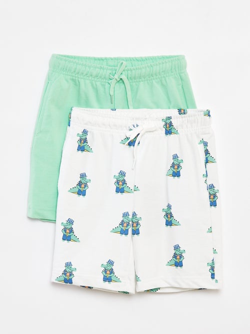 Pack de 2 pantalones cortos de chándal - Kiabi