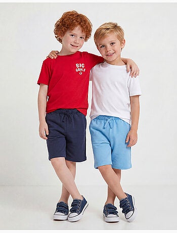 Pack de 2 pantalones cortos de felpa, MO Fashion