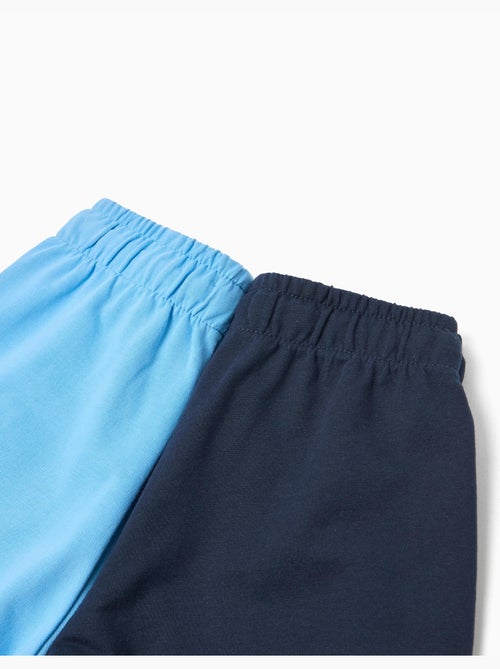 Pack de 2 pantalones cortos de felpa, MO Fashion - Kiabi
