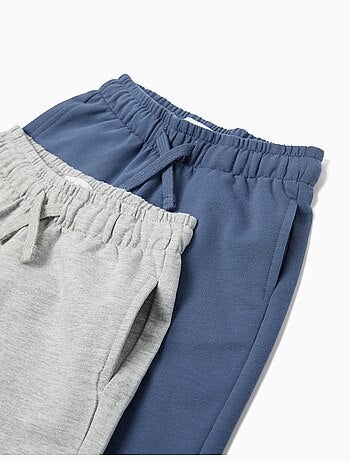 Pack de 2 pantalones cortos de felpa, MO Fashion
