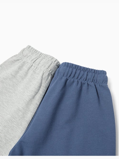 Pack de 2 pantalones cortos de felpa, MO Fashion - Kiabi