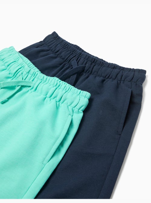 Pack de 2 pantalones cortos de felpa, MO Fashion - Kiabi Pack de 2 pantalones cortos de felpa, MO Fashion - Kiabi