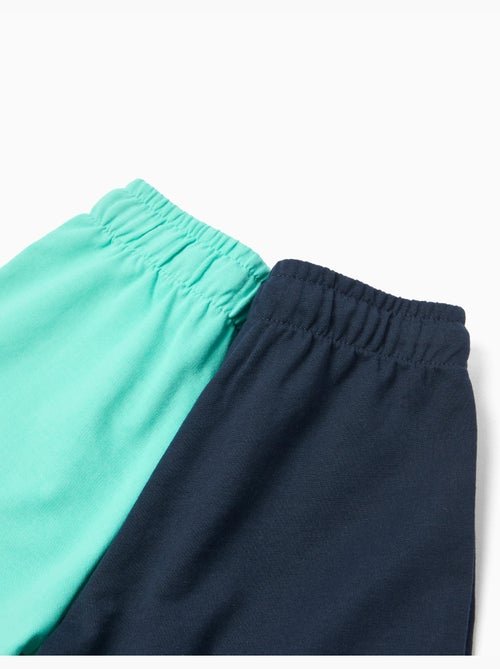 Pack de 2 pantalones cortos de felpa, MO Fashion - Kiabi Pack de 2 pantalones cortos de felpa, MO Fashion - Kiabi