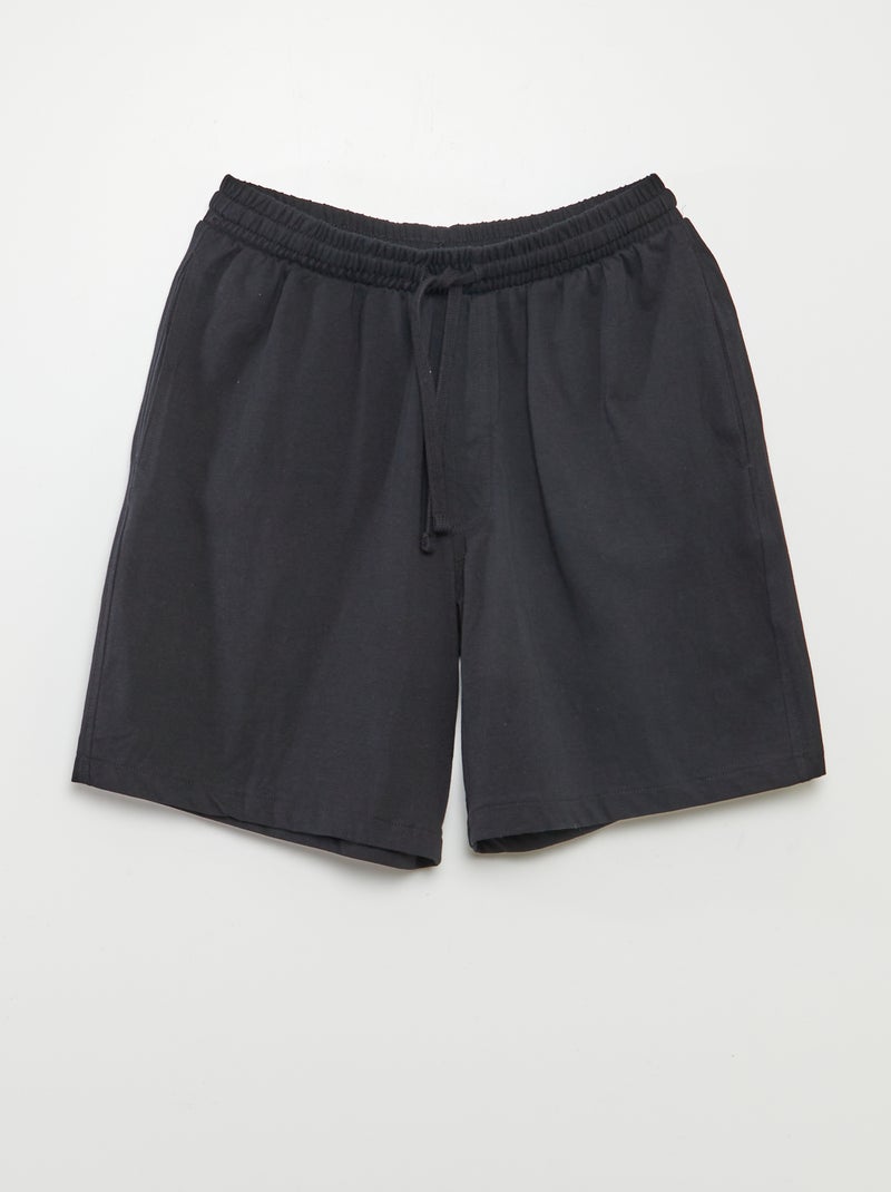 Pack de 2 pantalones cortos de noche AZUL - Kiabi